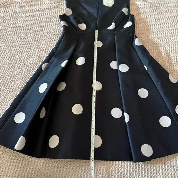 Kate Spade New York Polka Dot Fit & Flare Dress – Size 00 - Picture 11 of 11